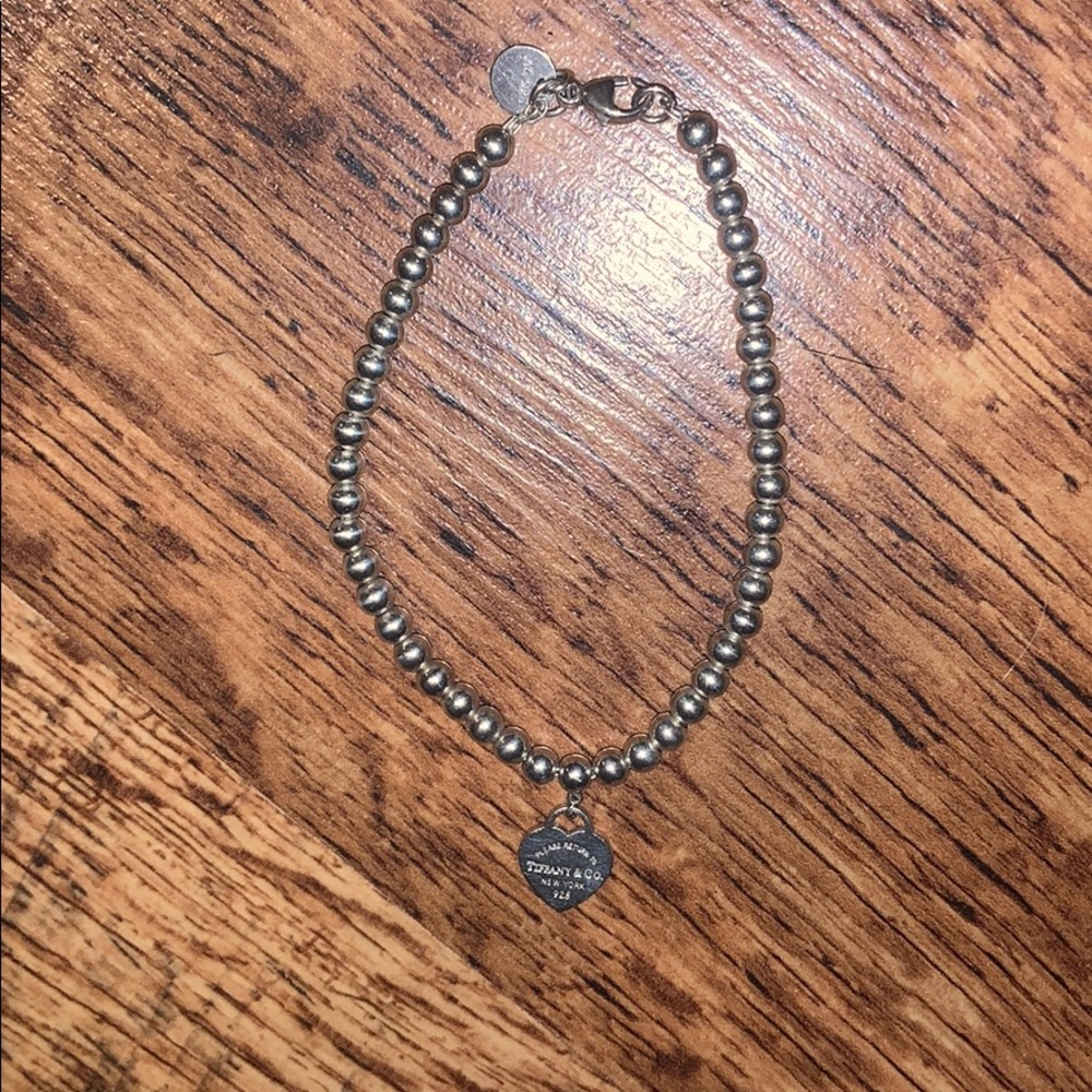 Tiffany&co bracelet mini heart tag